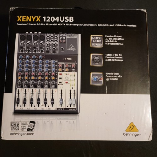 Behringer xenyx 1204usb - behringer,