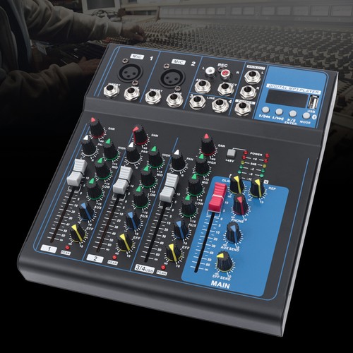 Channel metal audio mixer - metal,
