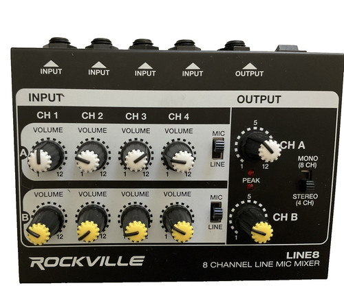 Rockville line8 channel line - rockville,